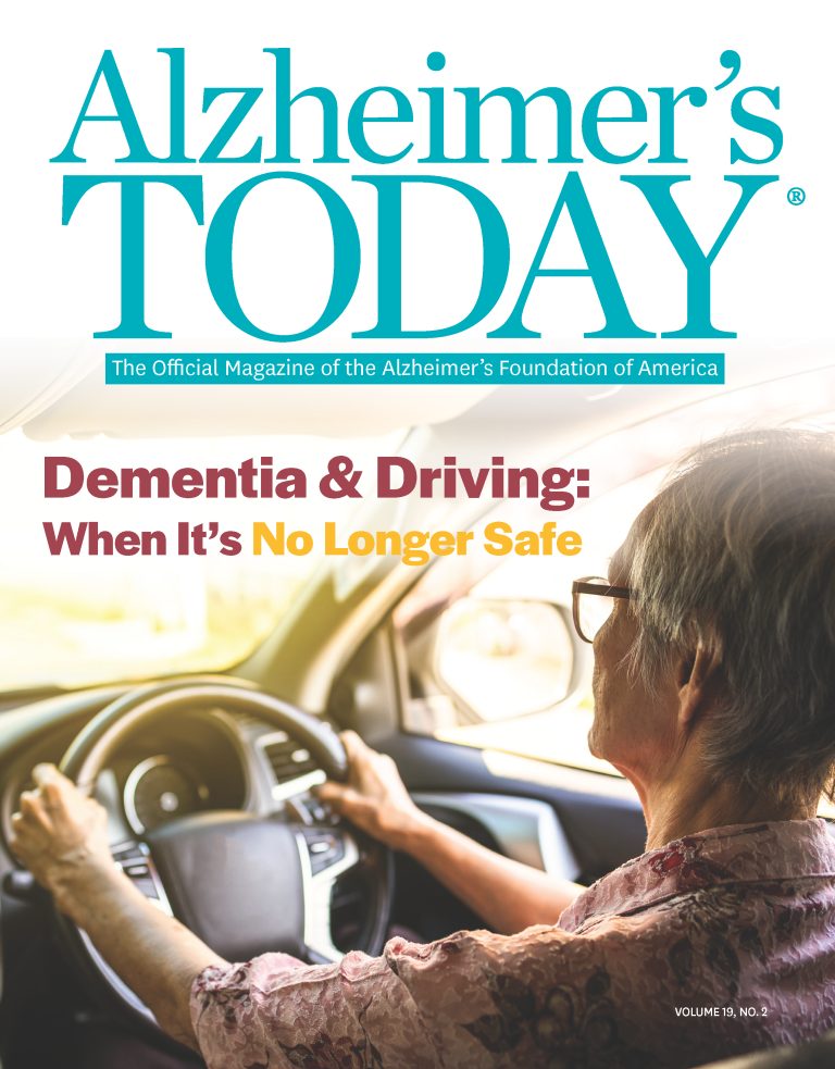 Alzheimer's TODAY Magazine | Alzheimer's Foundation of America