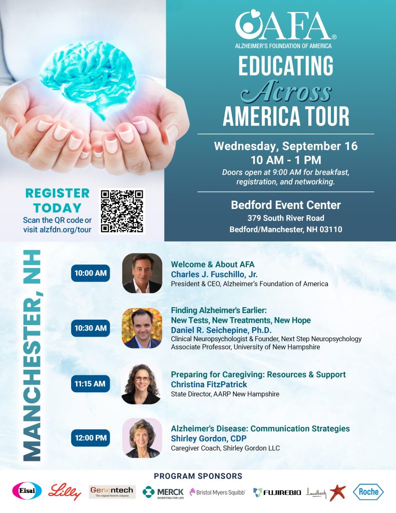 Educating Across America Tour NH 2026 Agenda Flyer
